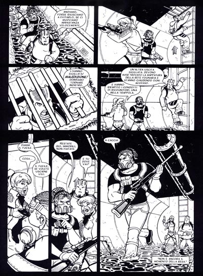 Cronaca Comics Numero 2 - Galaxies<br>disegni di Alan D'Amico<br><i>(c) 2008 Salvatore Taormina</i>