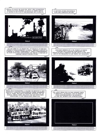 Cronaca Comics Numero 2 - Gli Scorpioni<br>disegni di Michela Da Sacco<br><i>(c) 2008 Salvatore Taormina</i>