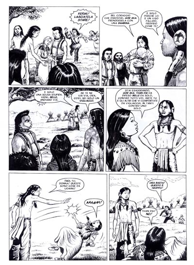 Cronaca Comics Numero 2 - Than Dai<br>disegni di Beniamino Delvecchio<br><i>(c) 2008 Salvatore Taormina</i>