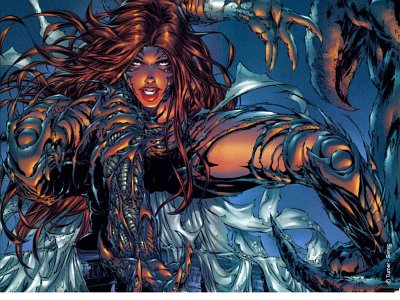 La Witchblade di Michael Turner La Witchblade di Michael Turner<br>Illustrazione<br><i>(c) 2007 Top Cow</i>