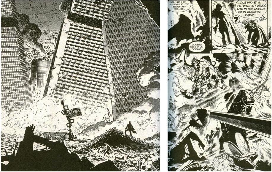 Il fuoco della distruzione<br>Disegni di Olivares e D. Bastianoni<br><i>(c) 1994-2007 SBE</i>