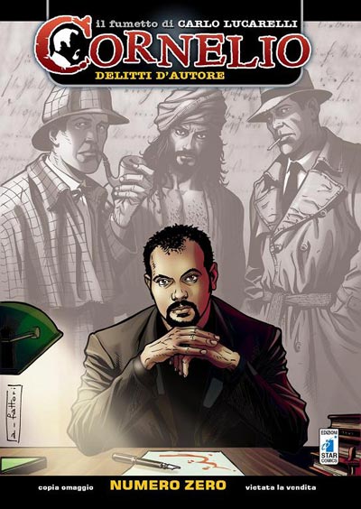 Numero 0 - Cover<br>disegni di Andrea Fattori, colori di Andres Josa Mossa<br><i>(c) 2008 Edizioni Star Comics, Lucarelli, Smocovich & Di Bernardo</i>