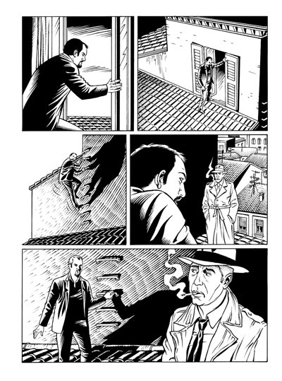 Numero 1 - Tavola 65<br>disegni di Daniele Statella & Marco Fara<br><i>(c) 2008 Edizioni Star Comics, Lucarelli, Smocovich & Di Bernardo</i>