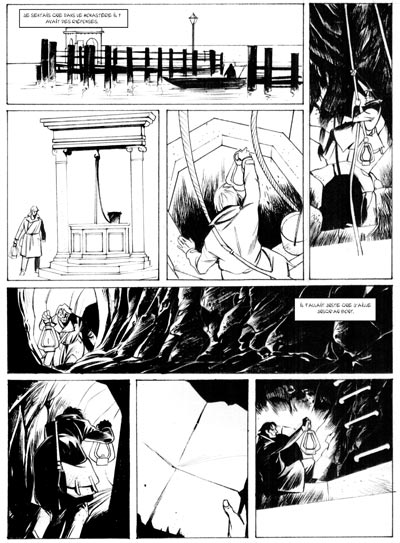 Volume 2 Tavola 14 bianco&nero<br>disegni di Alfio Buscaglia<br><i>(c) 2008 Bamboo Editions</i>