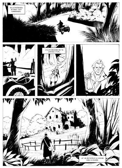 Volume 1 Tavola 42 bianco&nero<br>disegni di Alfio Buscaglia<br><i>(c) 2008 Bamboo Editions</i>