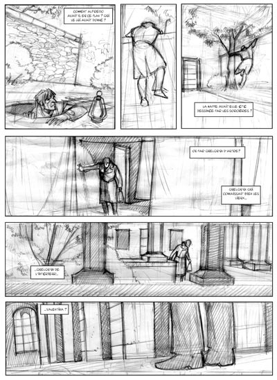 Volume 2 Tavola 15 bianco&nero<br>disegni di Alfio Buscaglia<br><i>(c) 2008 Bamboo Editions</i>