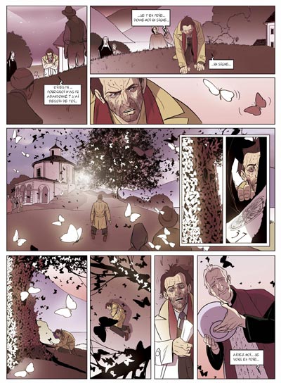 Volume 2 Tavola 43<br>disegni e colori di Alfio Buscaglia<br><i>(c) 2008 Bamboo Editions</i>