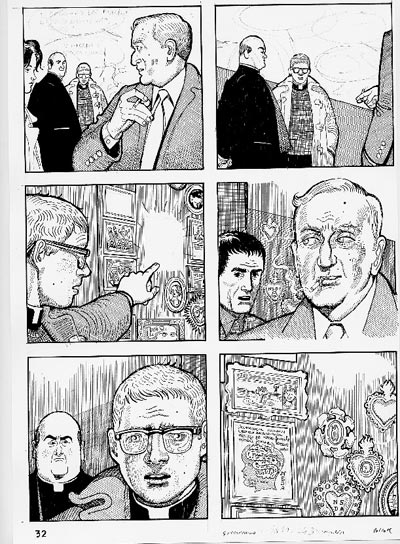 Tavola tratta dal numero 3 Tavola tratta dal numero 3<br>disegni di Paolo Bacilieri<br><i>(c) 2008 Sergio Bonelli Editore</i>