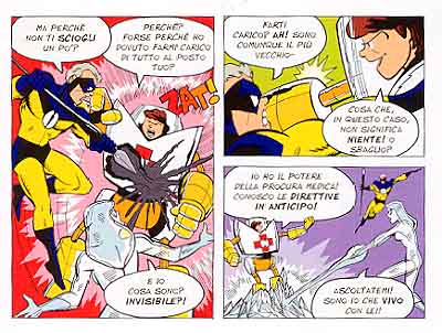 Supereroi Supereroi<br>... con superpoteri!<br><i>(c) 2007 Double Shot -Bottero Edizioni</i>