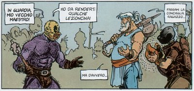 L'incontro fra Bulrog e Bragon<br>Volume 1 - Pag. 51<br><i>(c) 1999 Alessandro Editore</i>