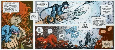 Velissa e i poteri di Pellicciotto<br>Volume 2 - Pag. 44<br><i>(c) 2000 Alessandro Editore</i>
