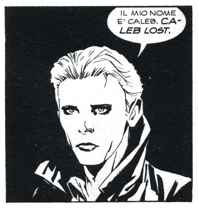 Caleb Lost Caleb Lost<br>disegni di Luca Rossi, Dampyr n.5<br><i>(c) 2008 Sergio Bonelli Editore</i>