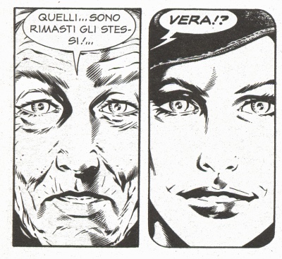 Vera Bendix Vera Bendix<br>disegni di Alessandro Bocci, Dampyr n.62<br><i>(c) 2008 Sergio Bonelli Editore</i>