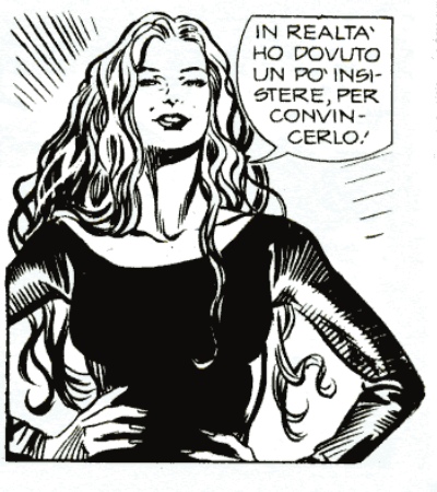 Amber Tremayne Amber Tremayne<br>disegni di Mauro Laurenti, Dampyr n.43<br><i>(c) 2008 Sergio Bonelli Editore</i>