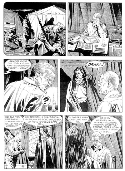Numero 102 - Tavola 57<br>disegni di Alessandro Bocci<br><i>(c) 2008 Sergio Bonelli Editore</i>