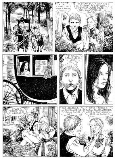 Tavola tratta dal numero 103<br>disegni di Nicola Genzianella<br><i>(c) 2008 Sergio Bonelli Editore</i>