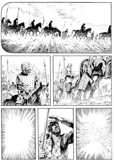 Speciale Numero 4 - Tavola 56<br>disegni di Marcello Dotti<br><i>(c) 2008 Sergio Bonelli Editore</i>