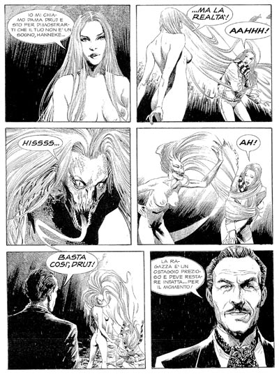 Numero 104 - Tavola 52<br>disegni di Michele Cropera<br><i>(c) 2008 Sergio Bonelli Editore</i>