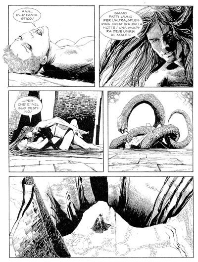 Numero 104 - Tavola 92<br>disegni di Michele Cropera<br><i>(c) 2008 Sergio Bonelli Editore</i>
