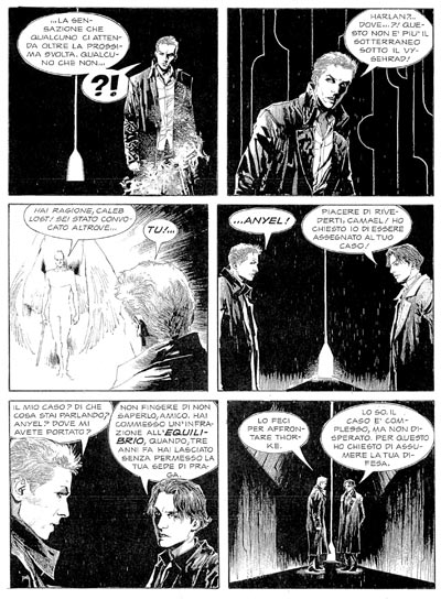 Numero 104 - Tavola 93<br>disegni di Michele Cropera<br><i>(c) 2008 Sergio Bonelli Editore</i>