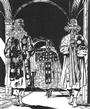 Menelik si prepara alla battaglia Menelik si prepara alla battaglia<br>disegni di Alessandro Nespolino, Volto Nascosto n.8, pag.91<br><i>(c) 2008 Sergio Bonelli Editore</i>