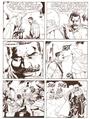 Il Colonnello Galliano e Volto Nascosto Il Colonnello Galliano e Volto Nascosto<br>tavola di Giuseppe Matteoni, Volto Nascosto n.9, pag.87<br><i>(c) 2008 Sergio Bonelli Editore</i>