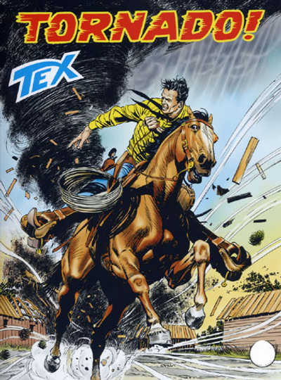 Tex 574<br>copertina di Claudio Villa<br><i>(c) 2008 Sergio Bonelli Editore</i>
