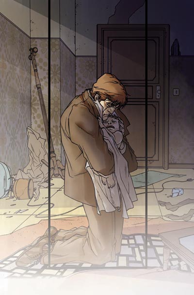 Tavola 20<br>disegni e colori di Carmine Di Giandomenico<br><i>(c) 2008 Panini Comics</i>