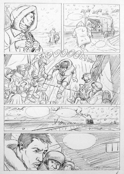 Matite Tavola 6 - Gli Scorpioni numero1<br>disegni di Francesco Bonanno<br><i>(c) 2008 Salvatore Taormina</i>