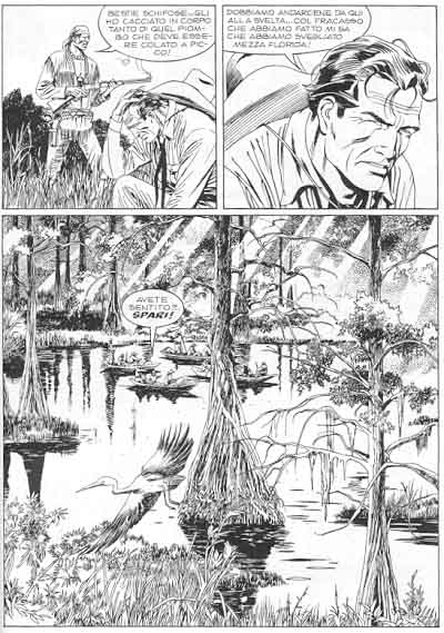 Le paludi della Florida Le paludi della Florida<br>Tex gigante 22, pag.161<br><i>(c) 2008 SBE</i>