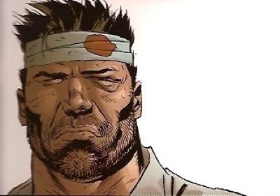 Oscar lo scannasquali Oscar lo scannasquali<br>Goran Parlov sul Punitore<br><i>(c) 2008 Marvel Comics</i>
