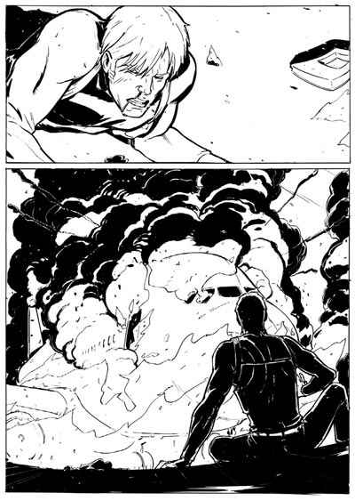 Tavola tratta dall'Extra numero 3<br>disegni di Ambra Colombani & Lucilla Stellato<br><i>(c) 2008 Edizioni Star Comics</i>