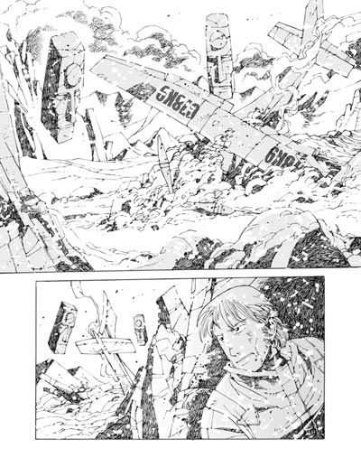 Tavola tratta dal numero 53<br>disegni di Massimo Dall'Oglio<br><i>(c) 2008 Edizioni Star Comics</i>