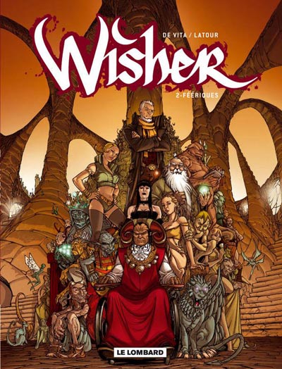 Cover Volume 2<br>disegni e colori di Giulio De Vita<br><i>(c) 2008 Le Lombard</i>
