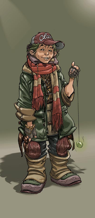 Studio Personaggi: Glee<br>disegni di Giulio De Vita<br><i>(c) 2008 Le Lombard</i>