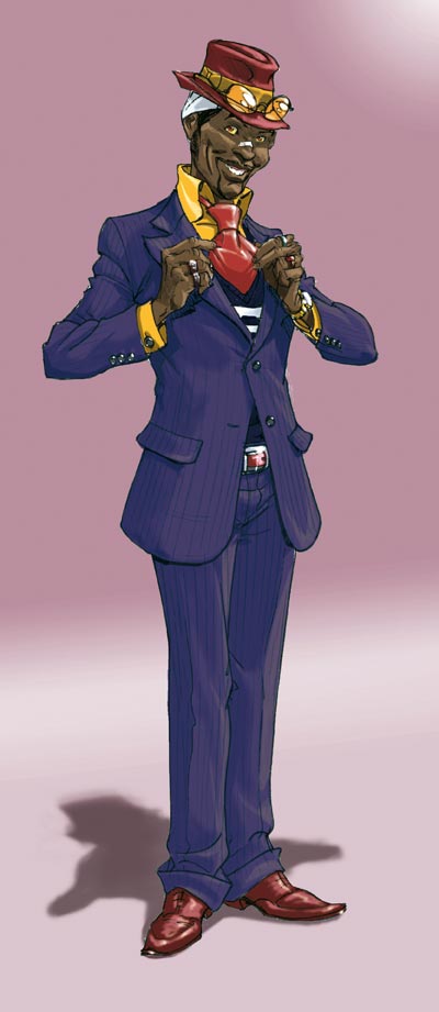 Studio Personaggi: Karfield<br>disegni di Giulio De Vita<br><i>(c) 2008 Le Lombard</i>