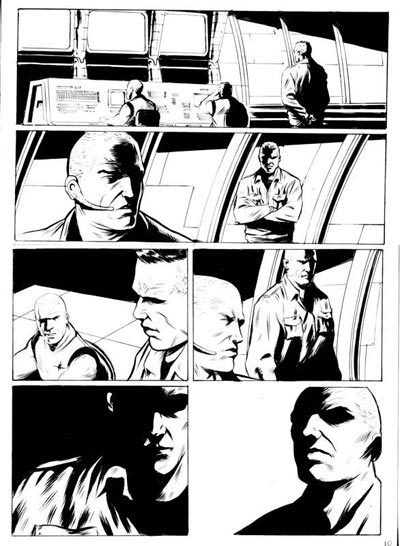 Tavola tratta dall'Extra numero 26<br>disegni di Dario Sansone<br><i>(c) 2008 Edizioni Star Comics</i>
