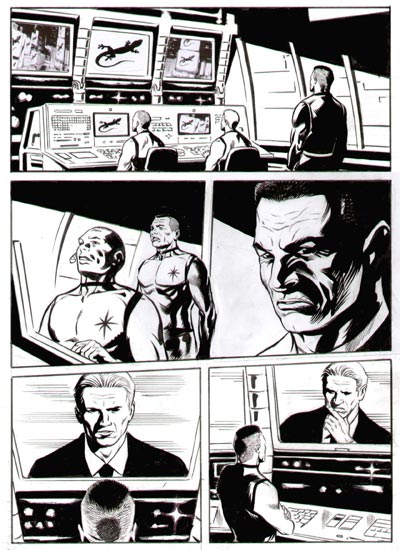 Tavola tratta dall'Extra numero 26 Tavola tratta dall'Extra numero 26<br>disegni di Stefano Santoro<br><i>(c) 2008 Edizioni Star Comics</i>