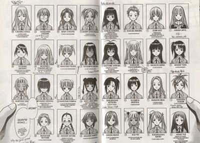 La classe 2 A La classe 2 A<br>Le 31 studentesse<br><i>(c) 2003 Ken Akamatsu</i>