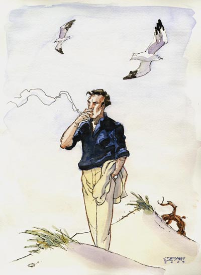 Dune<br>disegni e colori di Stefano Casini<br><i>(c) 2008 Editions Mosquito</i>