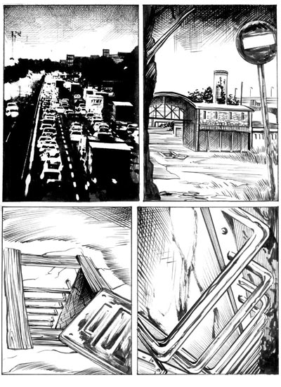 Tavola tratta dal numero 1<br>disegni di Sergio Gerasi<br><i>(c) 2008 Edizioni Star Comics</i>