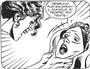 Matilde aggredisce Suor Clelia<br>Disegni di Gigi Simeoni, Volto Nascosto n.13, pag.19<br><i>(c) 2008 Sergio Bonelli Editore</i>