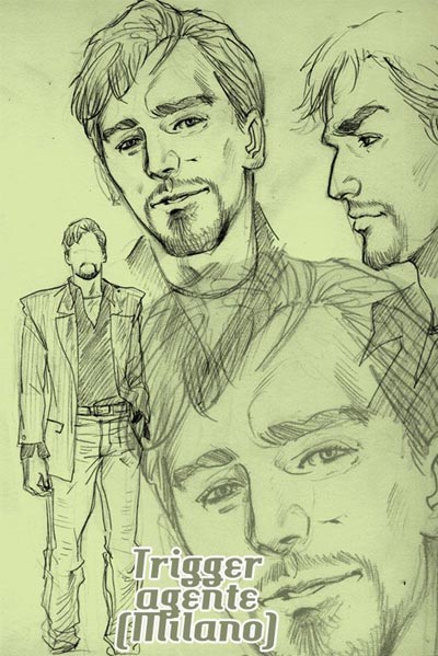 Studio Personaggi: Patrick Sanna<br>disegni di Sergio Gerasi<br><i>(c) 2008 Edizioni Star Comics</i>