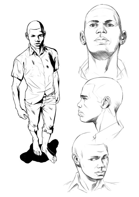 Studio Personaggi: Milton Margai<br>disegni di Elia Bonetti<br><i>(c) 2008 Edizioni Star Comics</i>