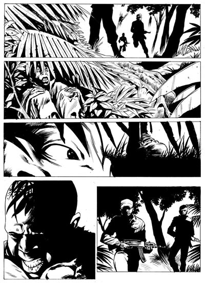 Tavola tratta dal numero 1<br>disegni di Ivan Vitolo<br><i>(c) 2008 Edizioni Star Comics</i>