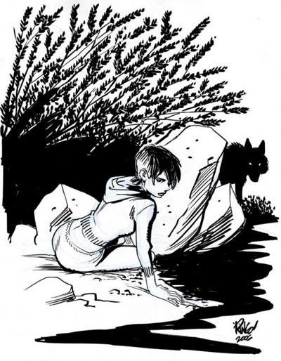Omaggio<br>disegni di Mike Wieringo<br><i>(c) 2008 Mike Wieringo</i>