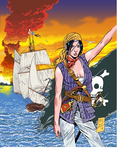 Cover Numero 2 Cover Numero 2<br>disegni di Luca Enoch<br><i>(c) 2009 Sergio Bonelli Editore</i>