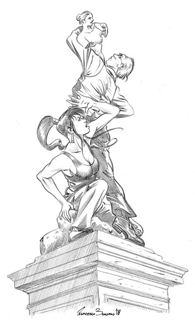 Illustrazione<br>disegni di Francesco Bonanno<br><i>(c) 2008 Del Bucchia Editore</i>