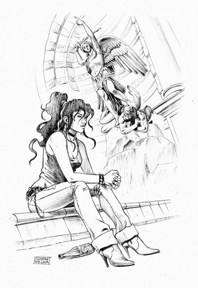 Illustrazione<br>disegni di Giuseppe De Luca<br><i>(c) 2008 Del Bucchia Editore</i>