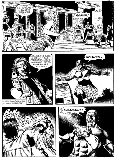 Numero 106 - Tavola 22<br>disegni di Fabrizio Russo<br><i>(c) 2008 Sergio Bonelli Editore</i>